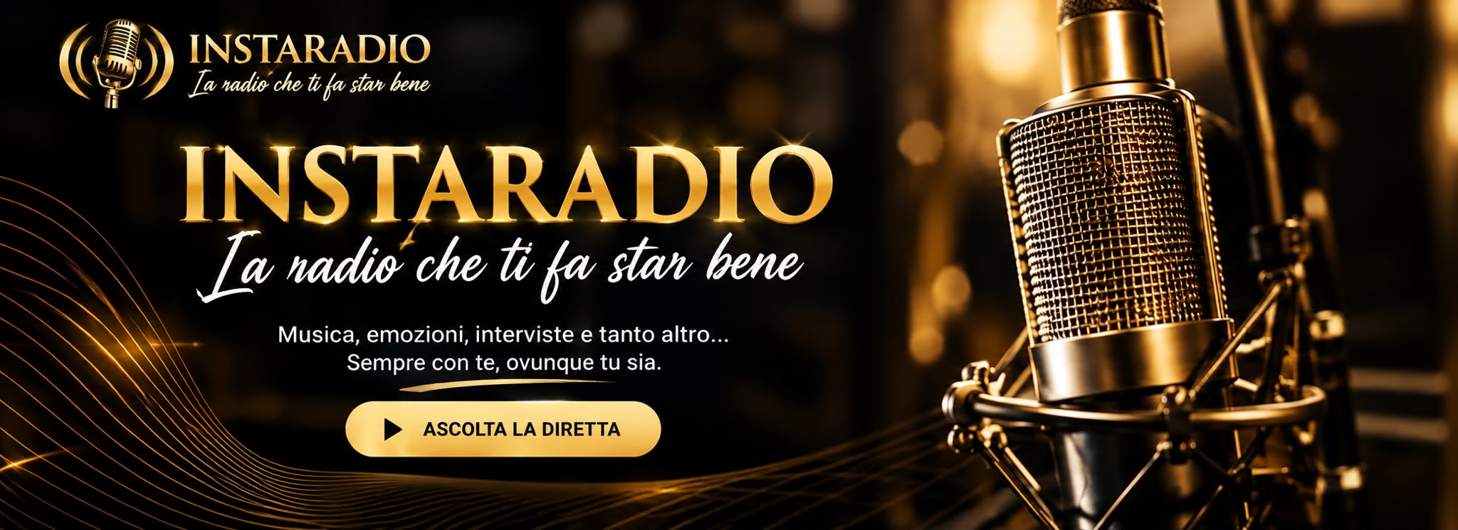 InstaRadio - La radio che ti fa star bene, instancabilmente tua